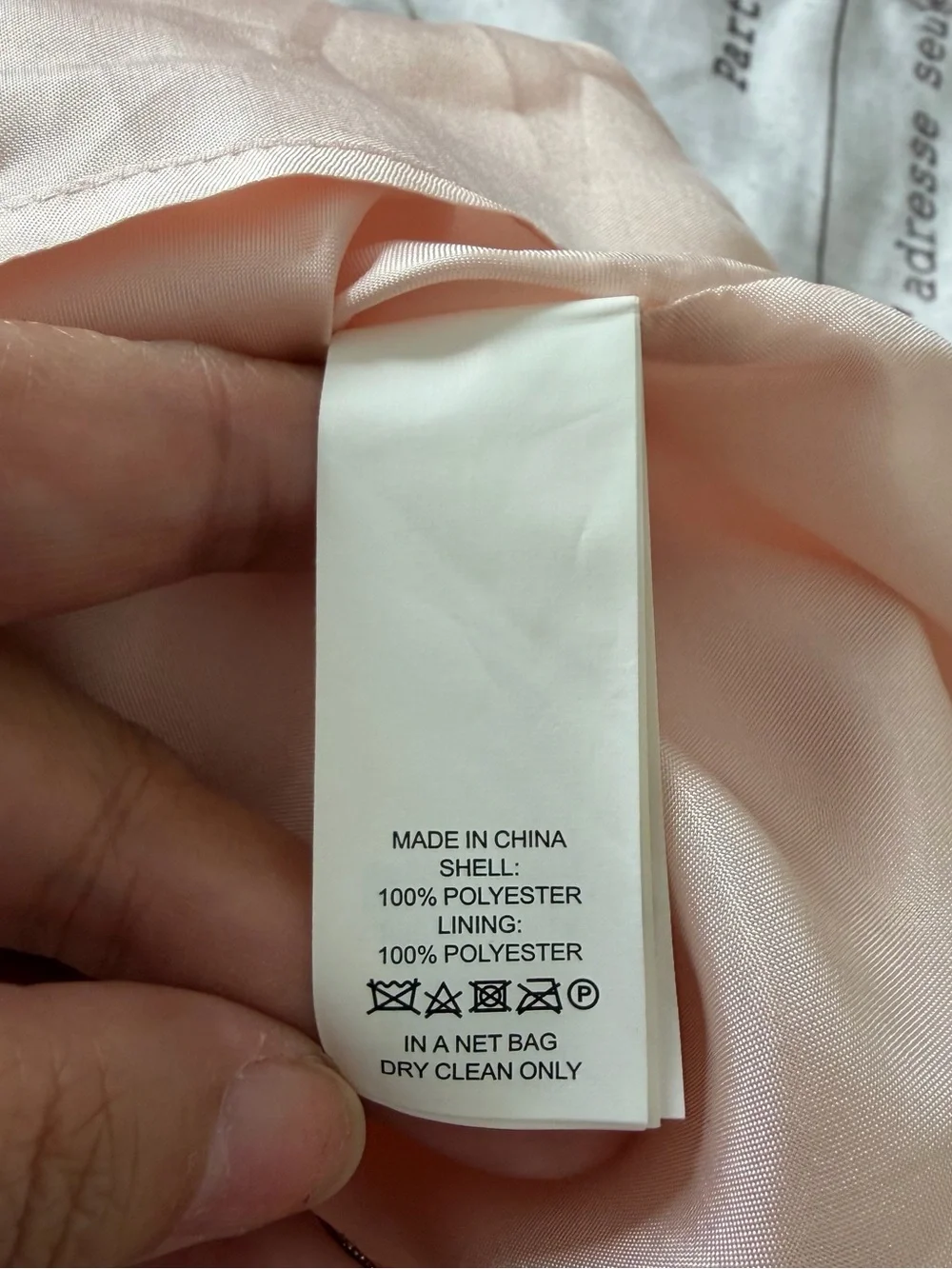 kate spade Poppy Embellished Pink Mini Dress Size 6
